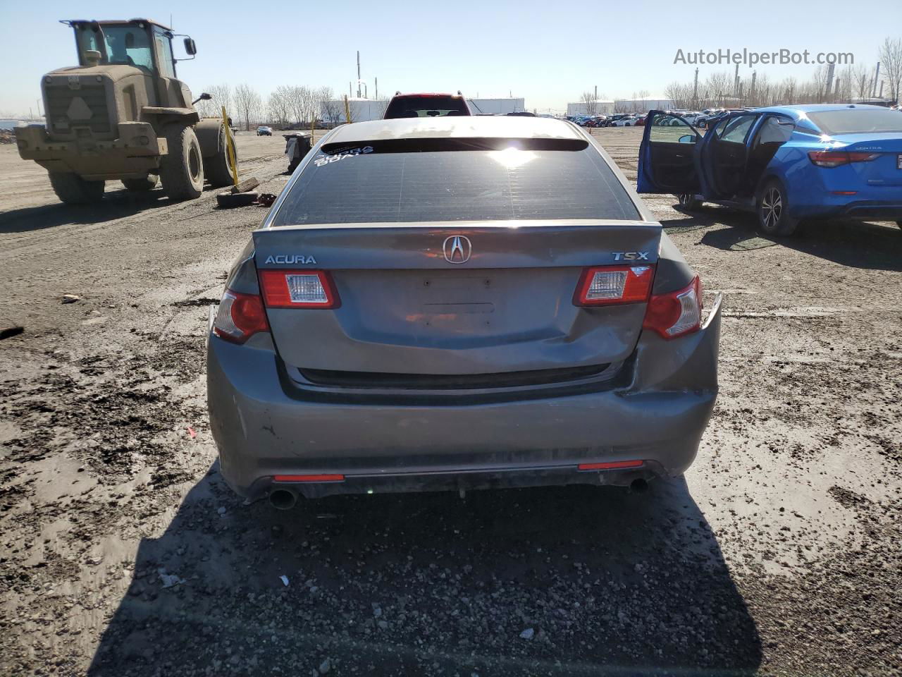 2009 Acura Tsx  Gray vin: JH4CU25449C800173