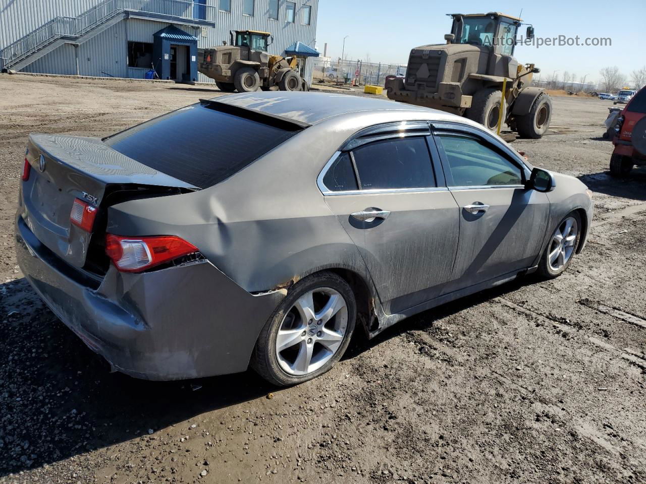 2009 Acura Tsx  Gray vin: JH4CU25449C800173