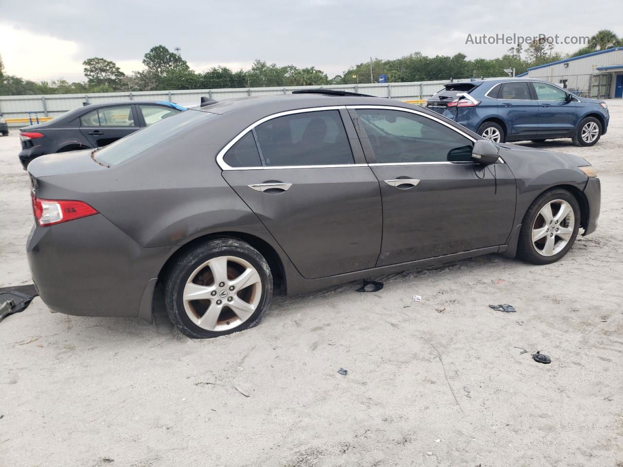 2009 Acura Tsx  Gray vin: JH4CU25619C001789