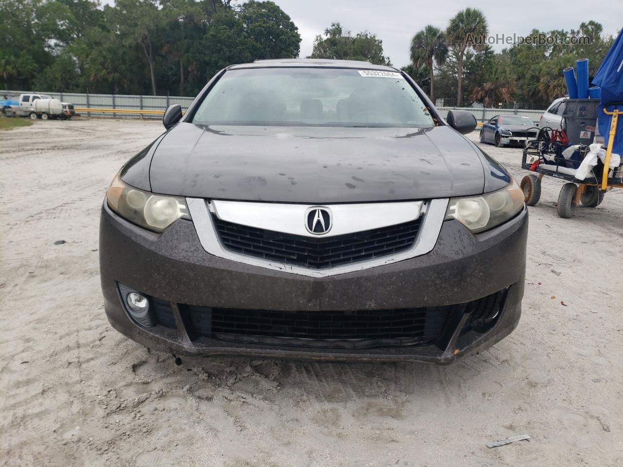 2009 Acura Tsx  Gray vin: JH4CU25619C001789