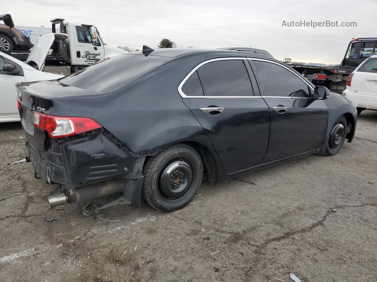 2009 Acura Tsx  Black vin: JH4CU25619C002845