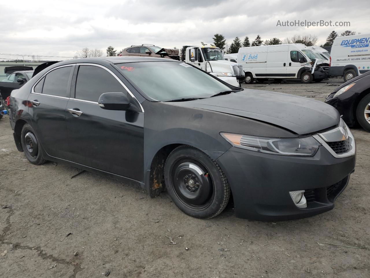 2009 Acura Tsx  Black vin: JH4CU25619C002845