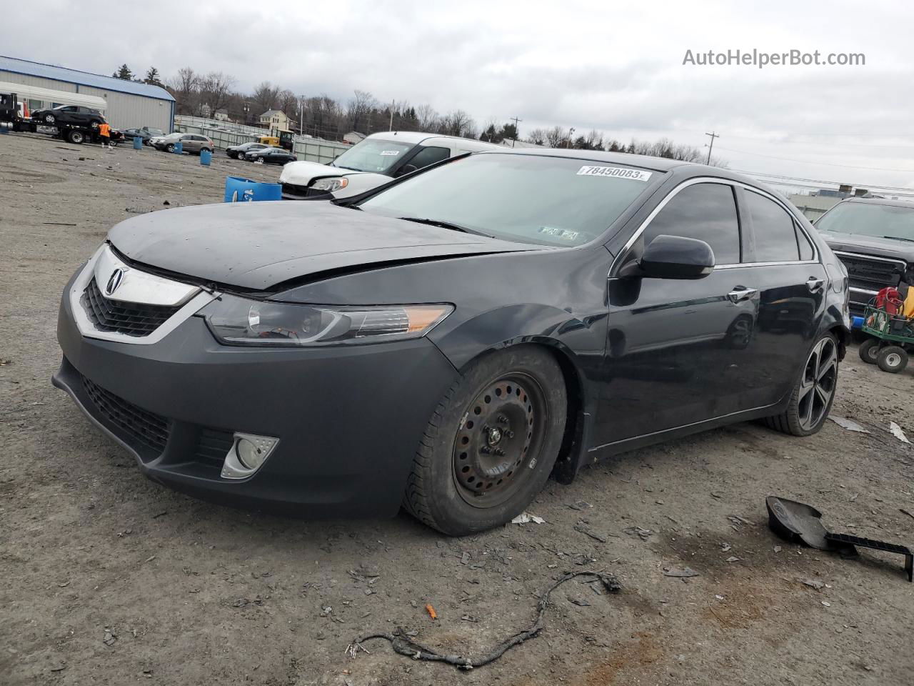 2009 Acura Tsx  Black vin: JH4CU25619C002845