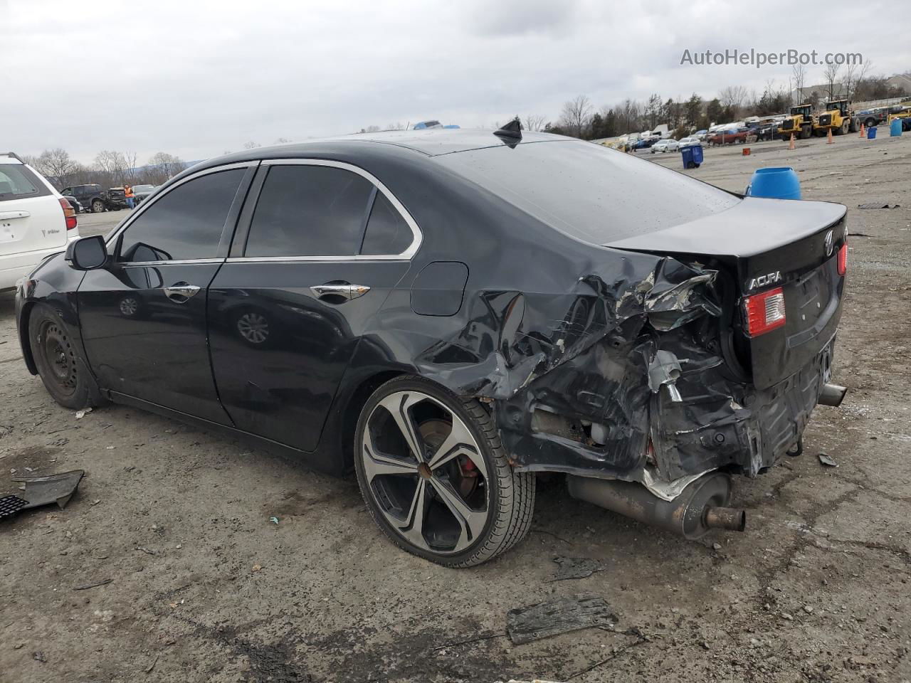 2009 Acura Tsx  Black vin: JH4CU25619C002845