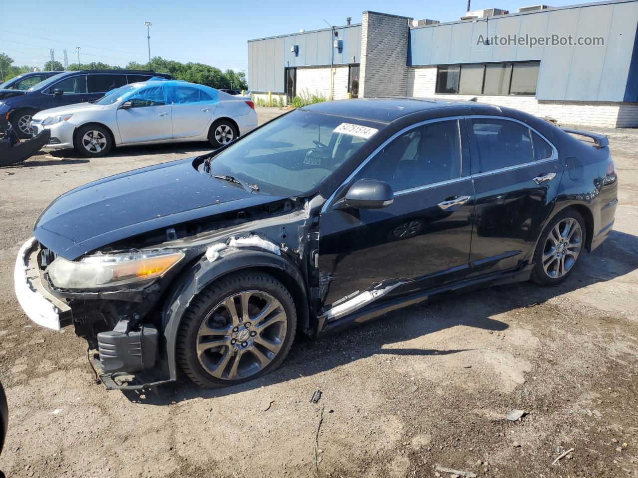 2009 Acura Tsx  Black vin: JH4CU25629C000568