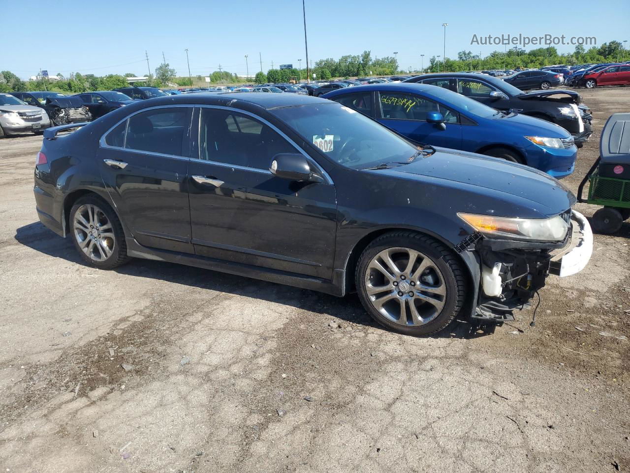 2009 Acura Tsx  Black vin: JH4CU25629C000568