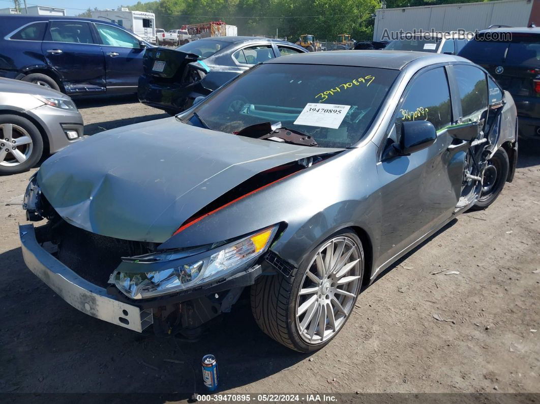 2009 Acura Tsx   Gray vin: JH4CU25649C003469