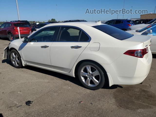 2009 Acura Tsx  White vin: JH4CU25659C006767