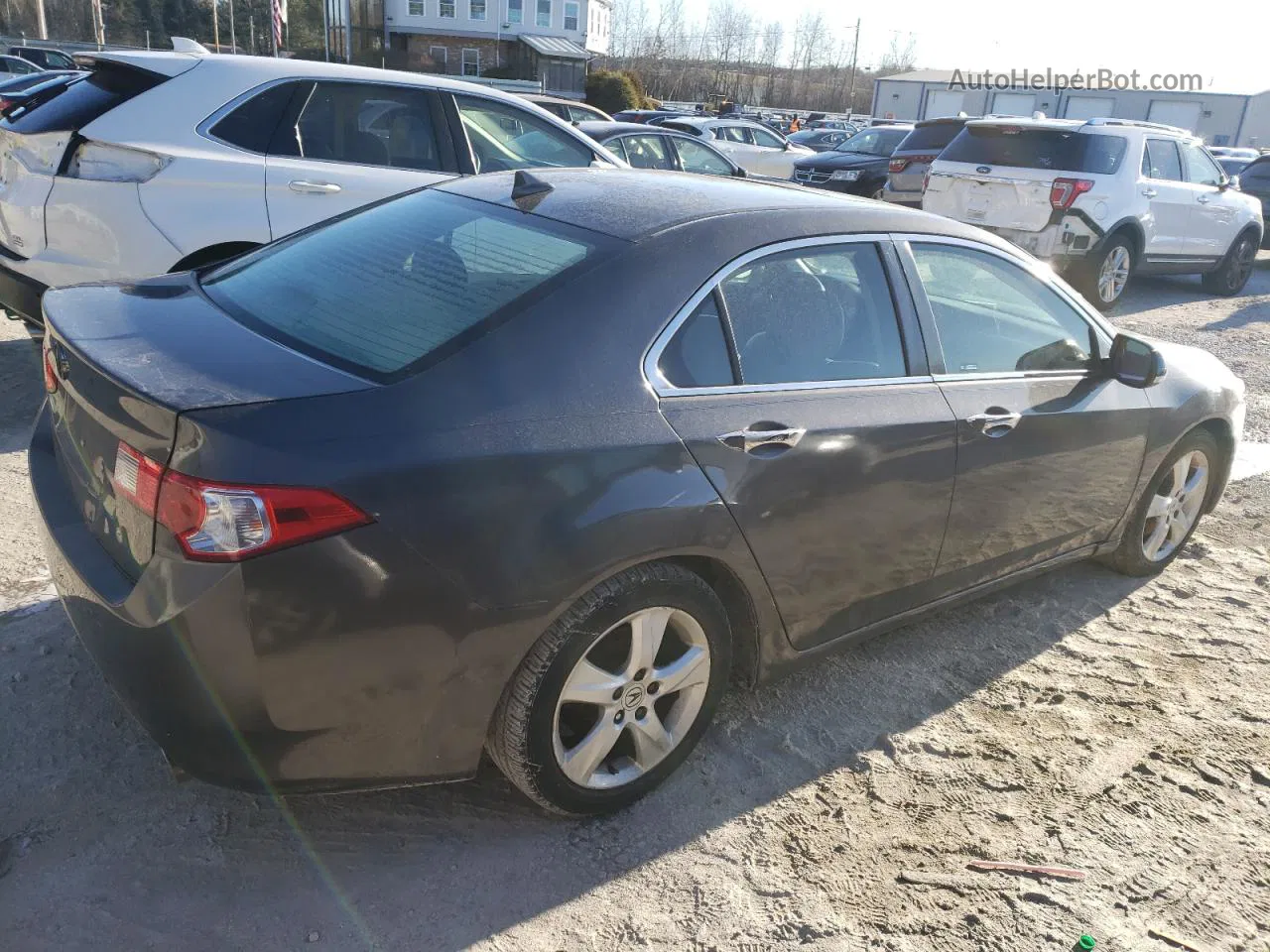 2009 Acura Tsx  Gray vin: JH4CU25659C015906