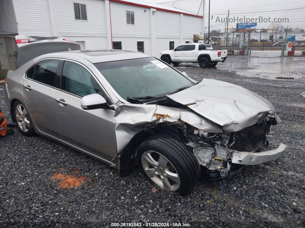 2009 Acura Tsx   Silver vin: JH4CU25669C012125