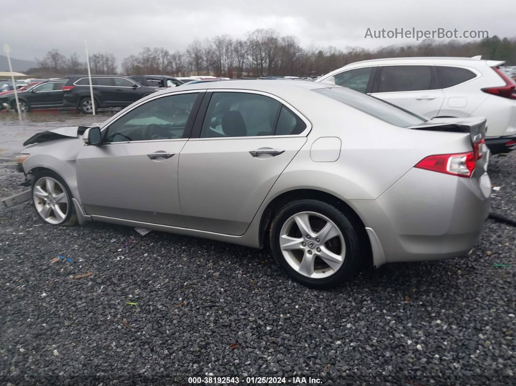 2009 Acura Tsx   Silver vin: JH4CU25669C012125