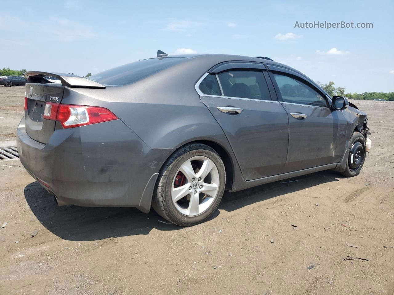 2009 Acura Tsx  Gray vin: JH4CU25679C011792