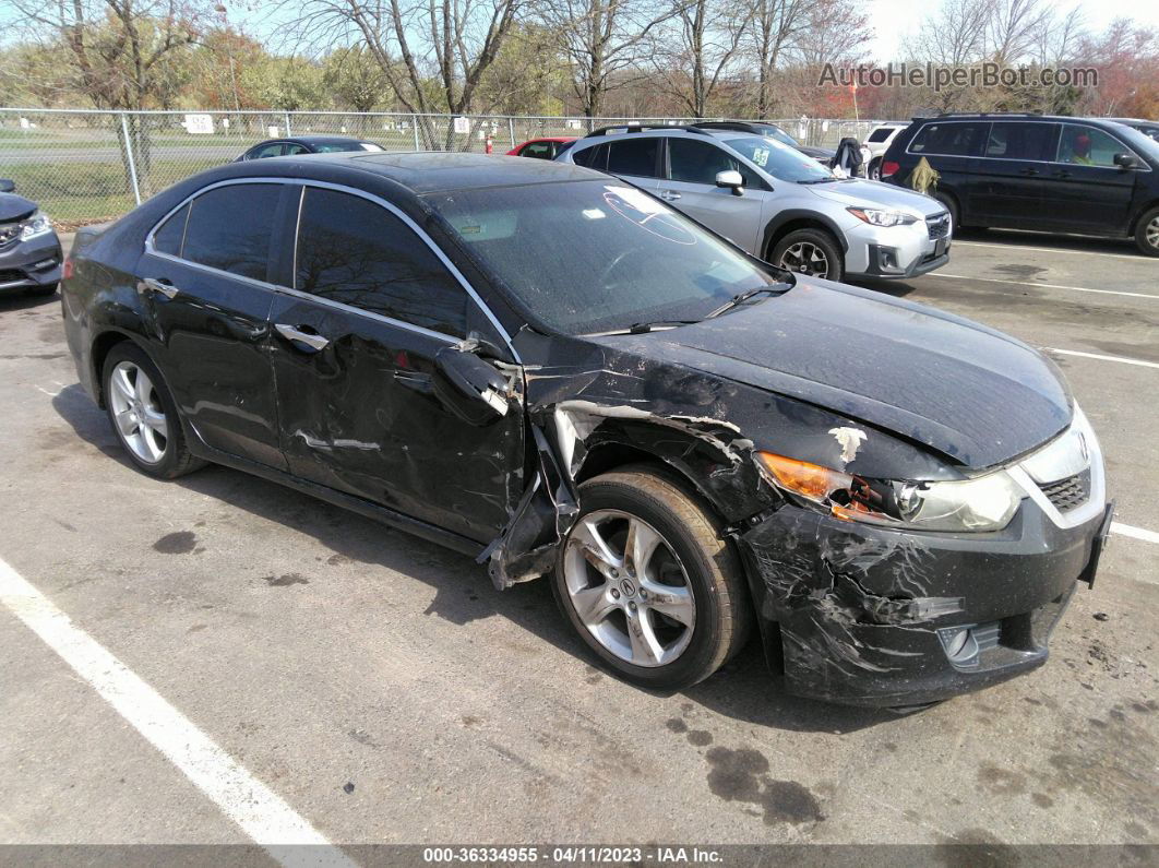 2009 Acura Tsx   Black vin: JH4CU25689C022204