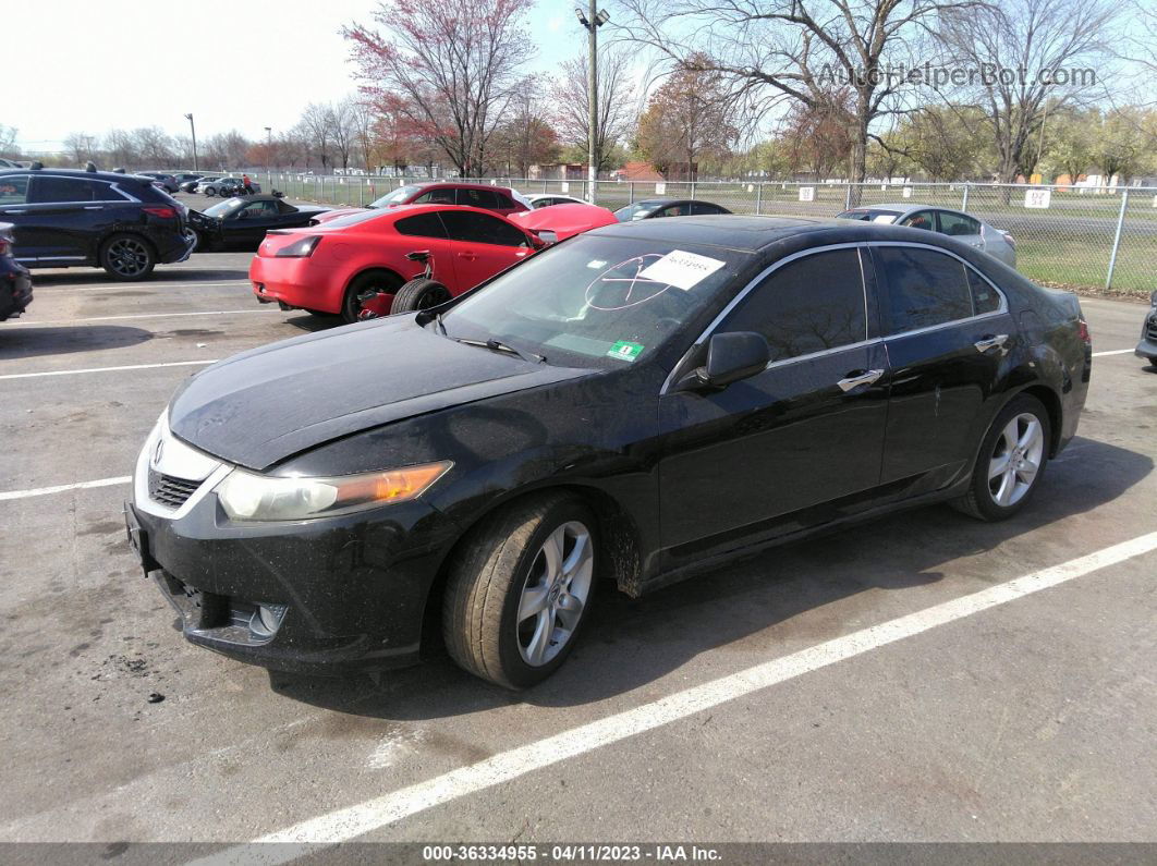 2009 Acura Tsx   Black vin: JH4CU25689C022204