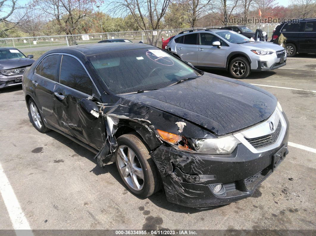 2009 Acura Tsx   Black vin: JH4CU25689C022204