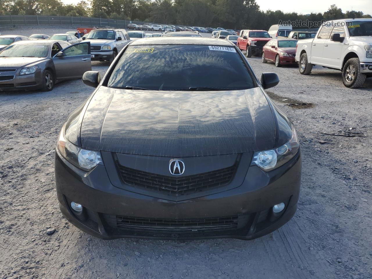 2009 Acura Tsx  Black vin: JH4CU25699C000549