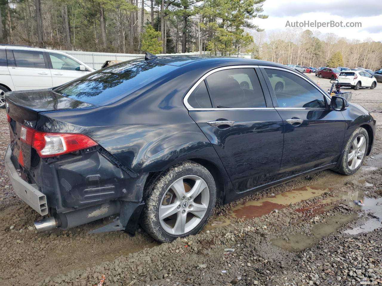 2009 Acura Tsx  Black vin: JH4CU26609C001703