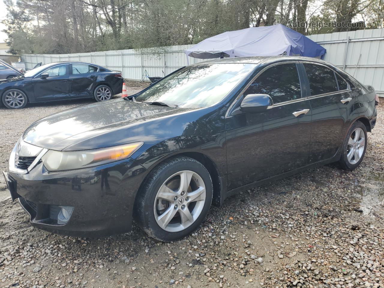 2009 Acura Tsx  Black vin: JH4CU26609C001703