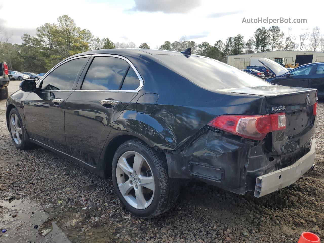 2009 Acura Tsx  Black vin: JH4CU26609C001703