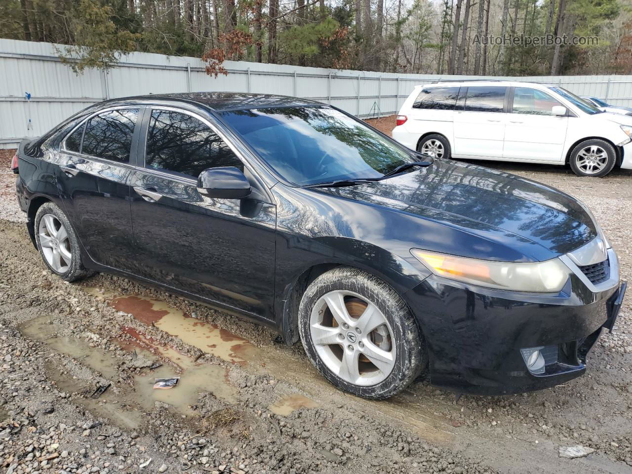 2009 Acura Tsx  Black vin: JH4CU26609C001703