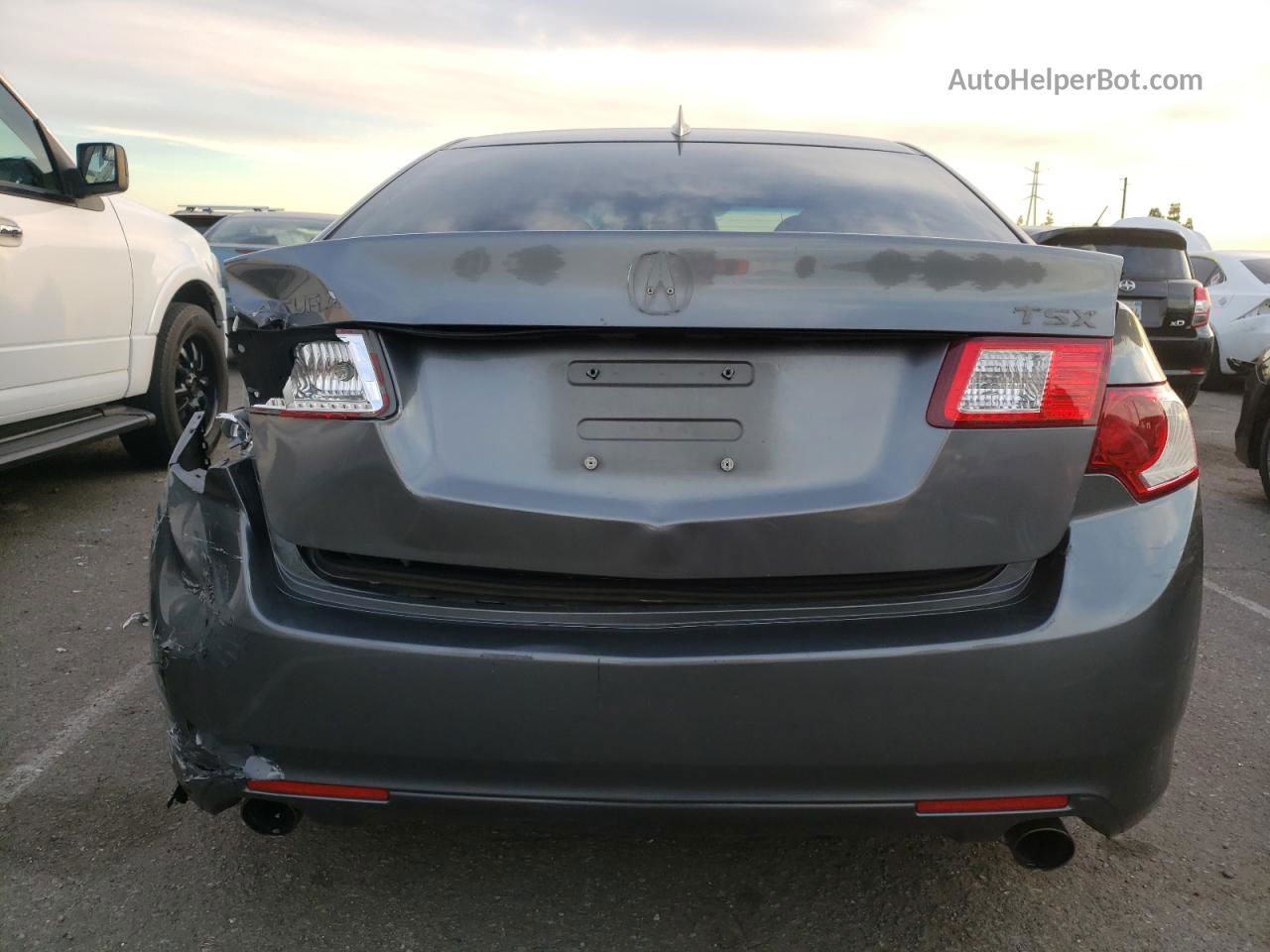 2009 Acura Tsx  Gray vin: JH4CU26609C007355