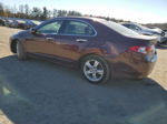 2009 Acura Tsx  Темно-бордовый vin: JH4CU26609C008974