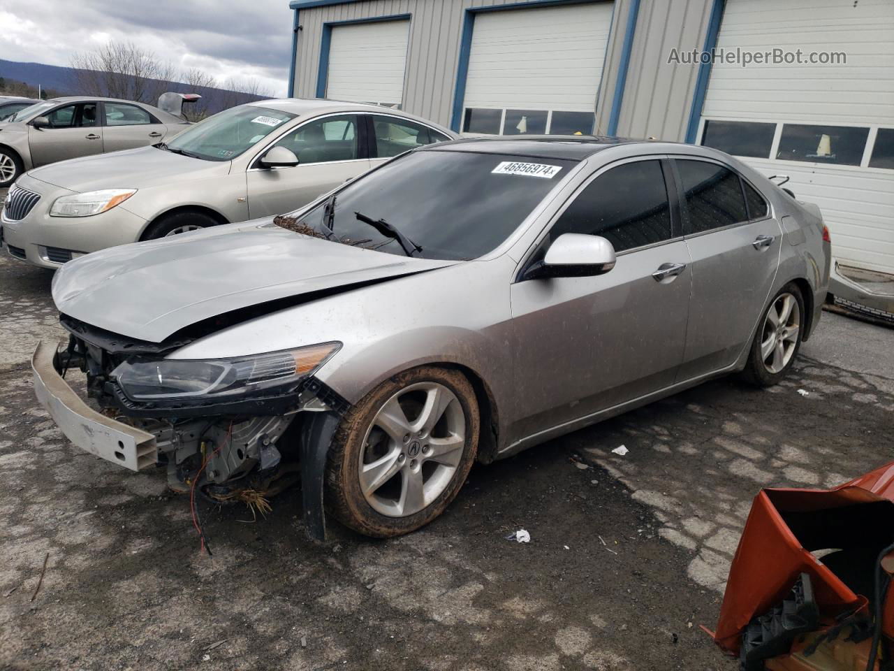 2009 Acura Tsx  Silver vin: JH4CU26609C009526