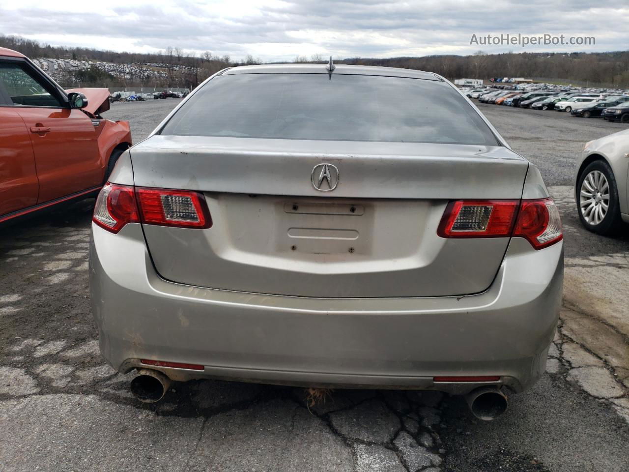 2009 Acura Tsx  Silver vin: JH4CU26609C009526