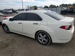 2009 Acura Tsx  White vin: JH4CU26609C010353