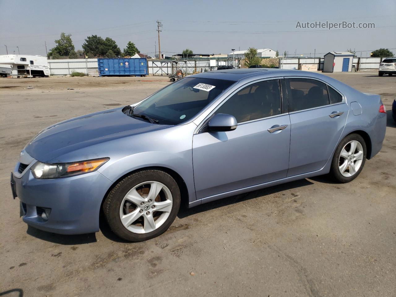 2009 Acura Tsx  Blue vin: JH4CU26609C012801