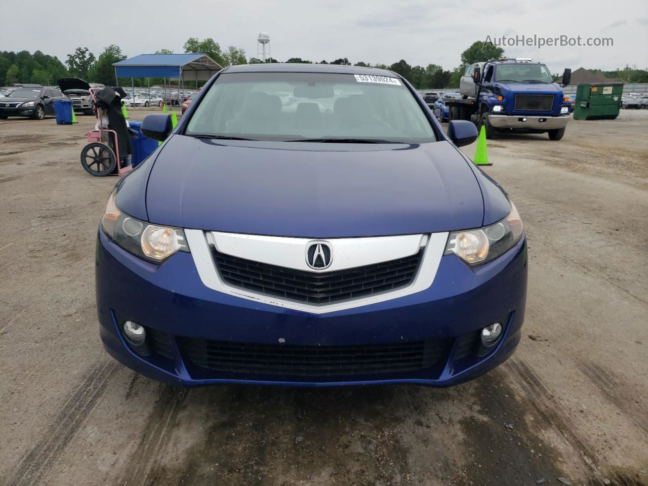 2009 Acura Tsx  Синий vin: JH4CU26609C019005