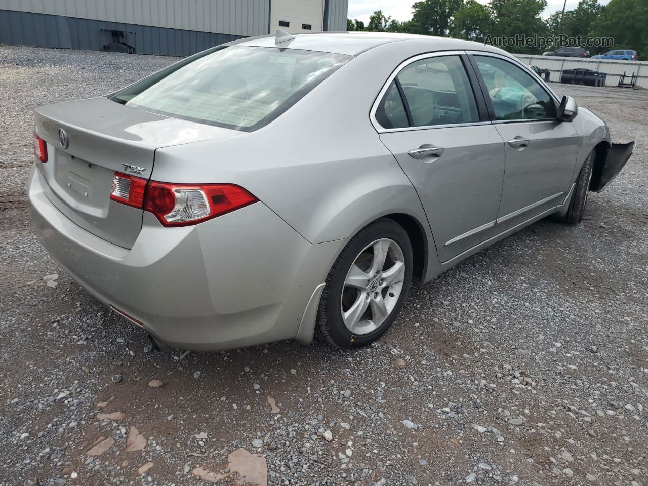 2009 Acura Tsx  Silver vin: JH4CU26609C022602