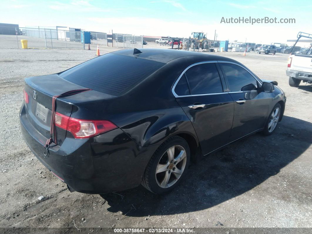 2009 Acura Tsx   Black vin: JH4CU26609C023197