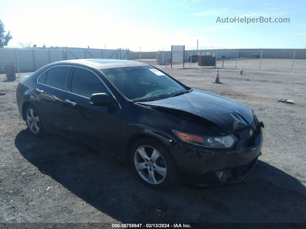 2009 Acura Tsx   Black vin: JH4CU26609C023197