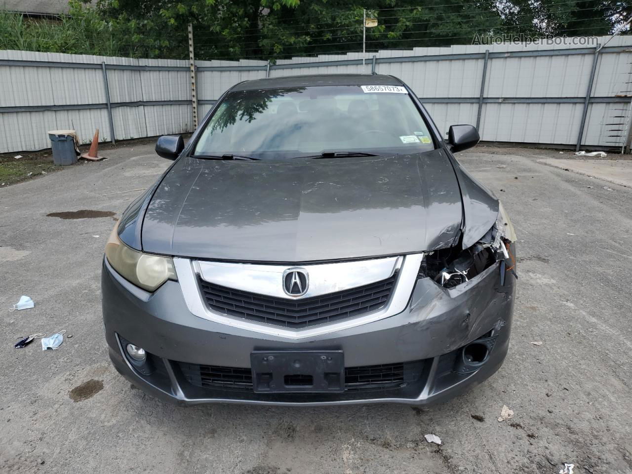 2009 Acura Tsx  Серый vin: JH4CU26609C035513