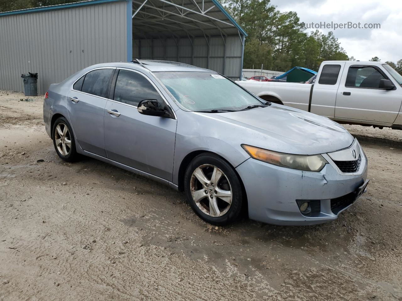 2009 Acura Tsx  Silver vin: JH4CU26619C000494