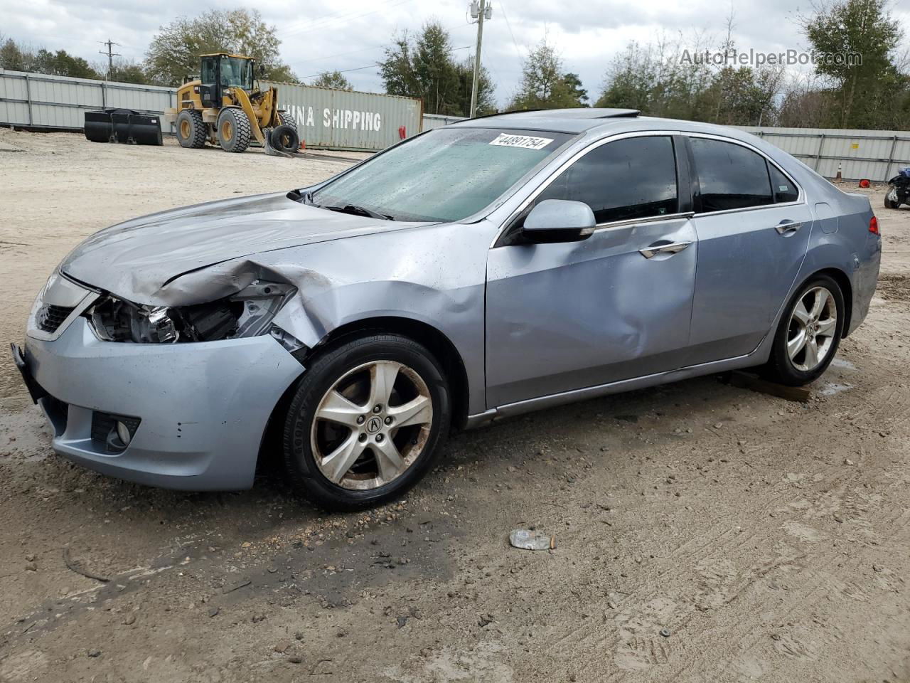 2009 Acura Tsx  Silver vin: JH4CU26619C000494