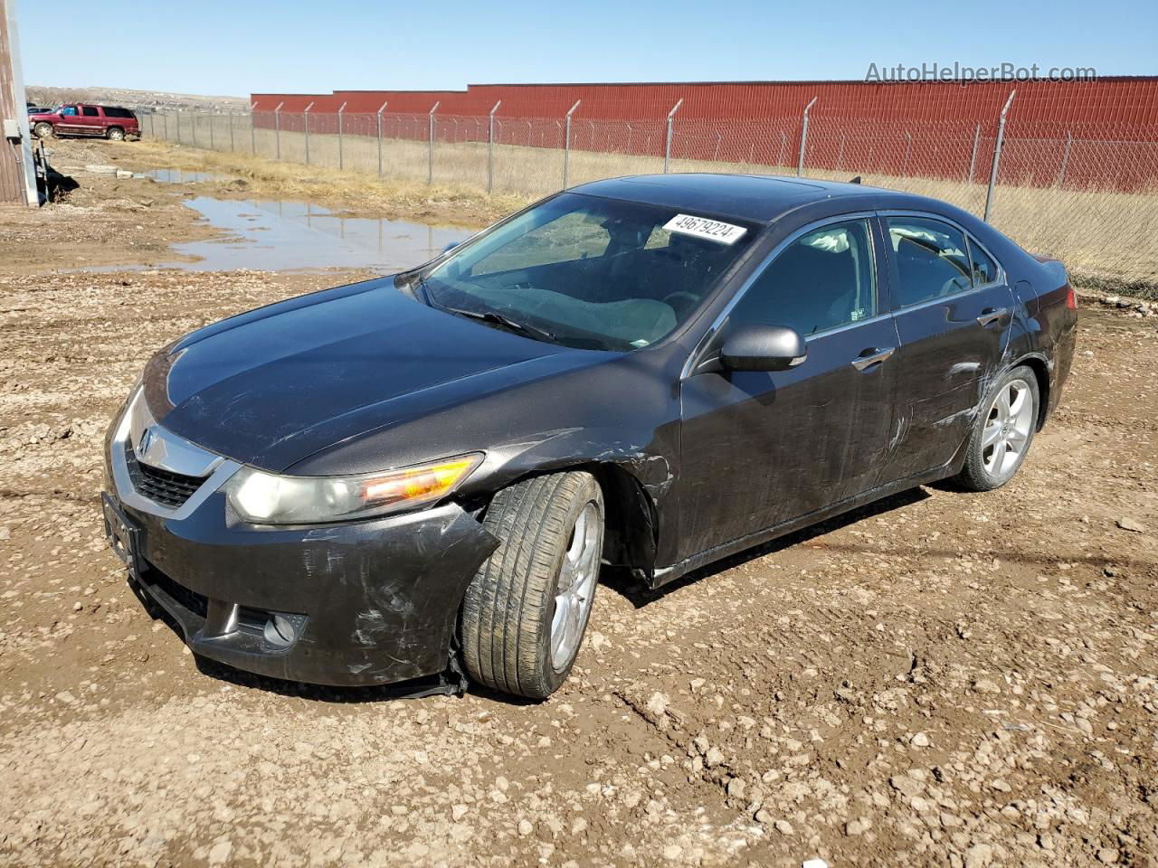 2009 Acura Tsx  Gray vin: JH4CU26619C003038