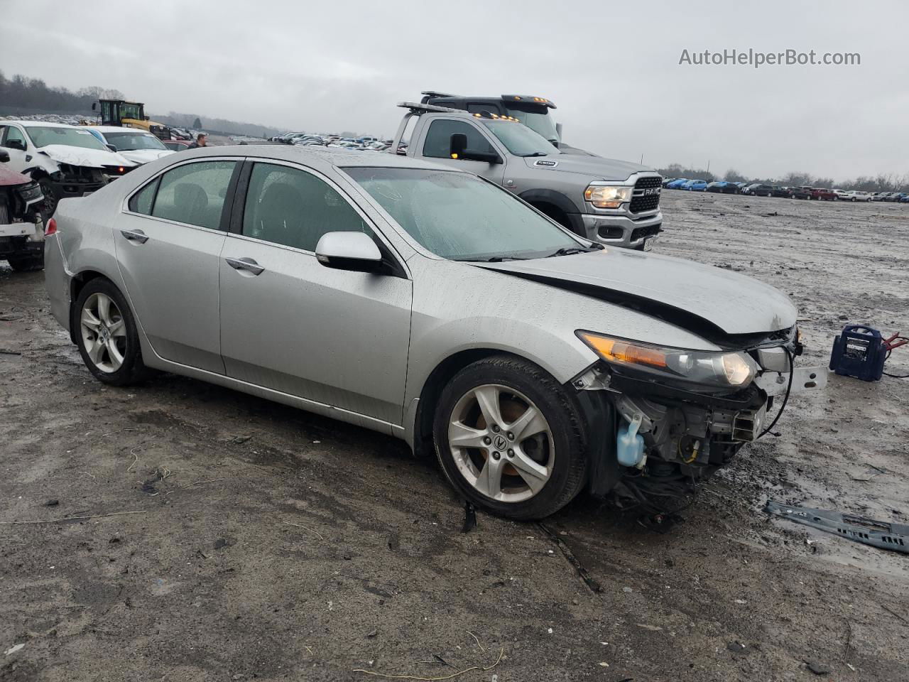 2009 Acura Tsx  Silver vin: JH4CU26619C006408