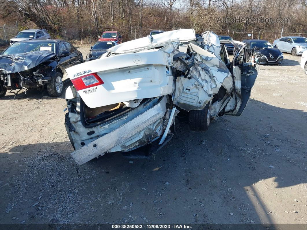 2009 Acura Tsx   White vin: JH4CU26619C012872