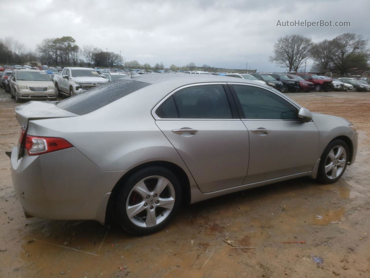 2009 Acura Tsx  Silver vin: JH4CU26619C016842