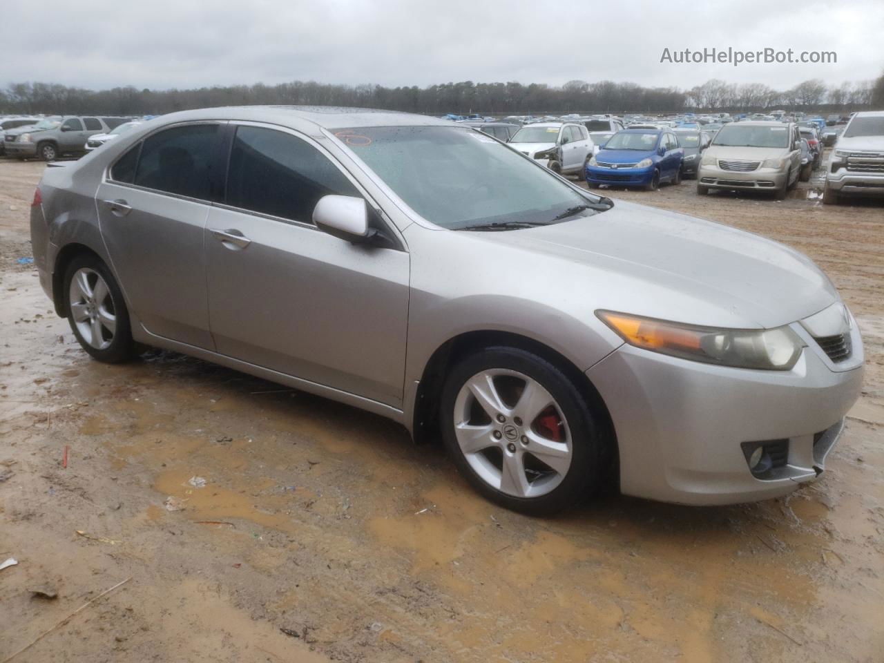 2009 Acura Tsx  Silver vin: JH4CU26619C016842