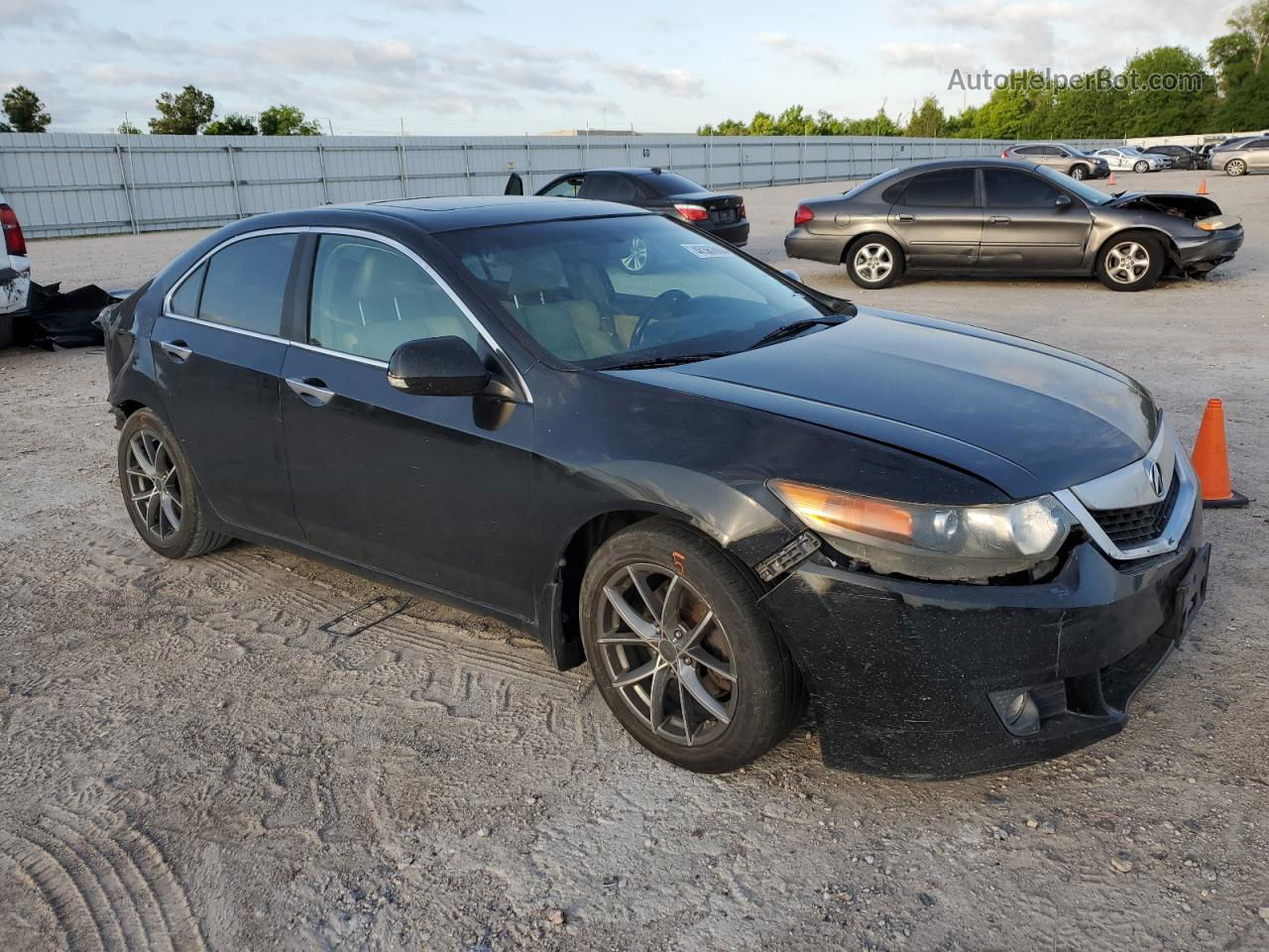 2009 Acura Tsx  Черный vin: JH4CU26619C020356