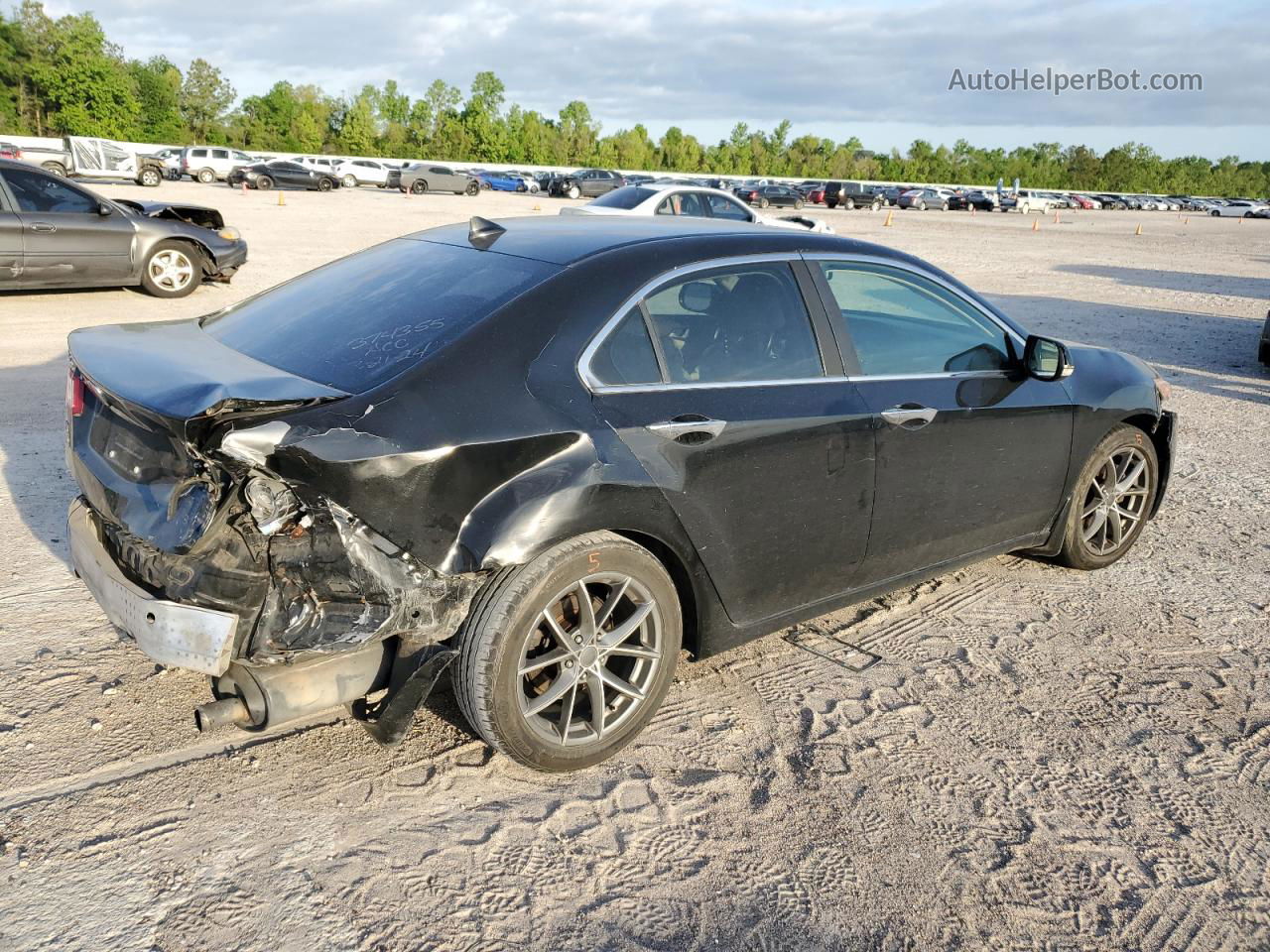 2009 Acura Tsx  Черный vin: JH4CU26619C020356