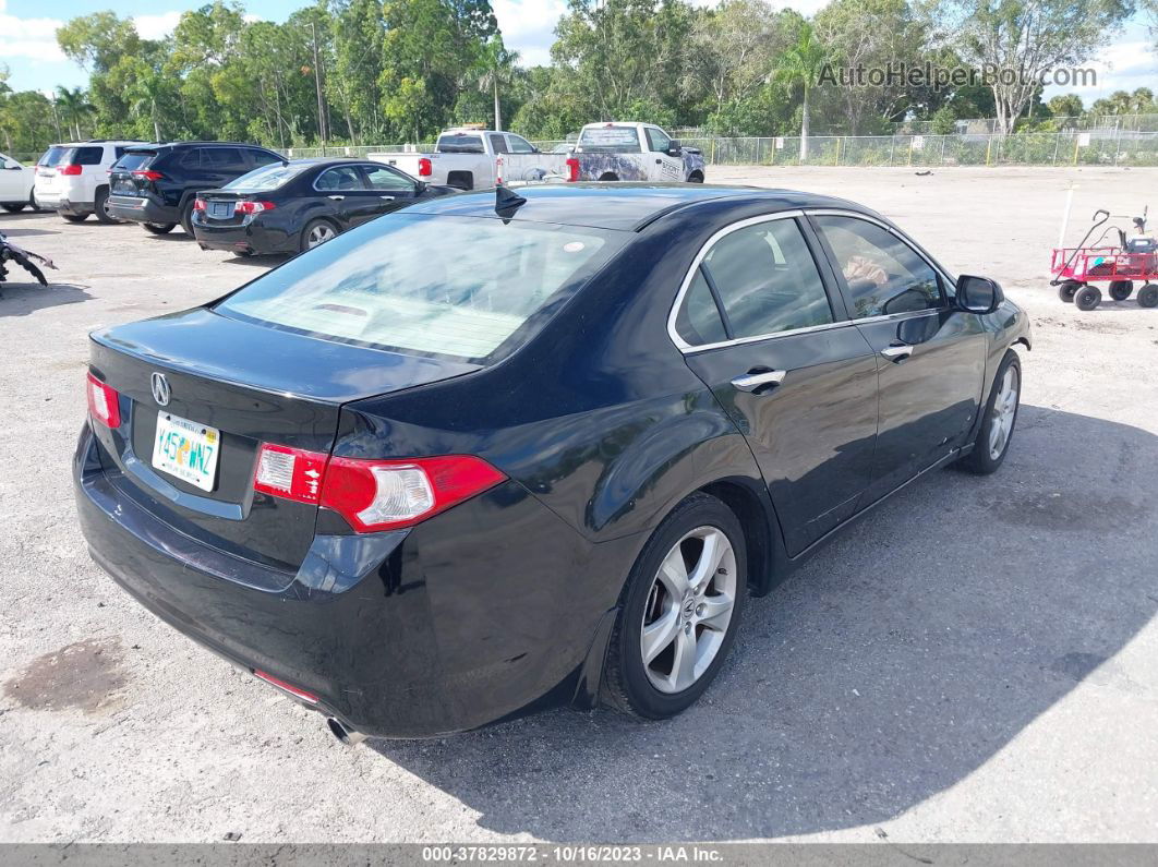 2009 Acura Tsx Черный vin: JH4CU26619C021152