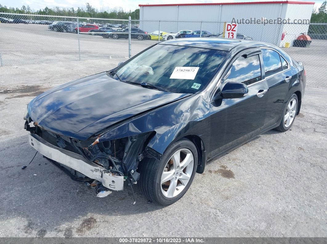 2009 Acura Tsx Black vin: JH4CU26619C021152