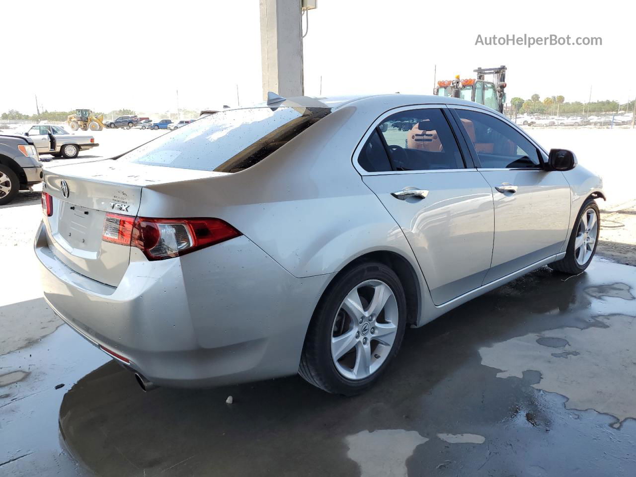 2009 Acura Tsx  Silver vin: JH4CU26619C024956