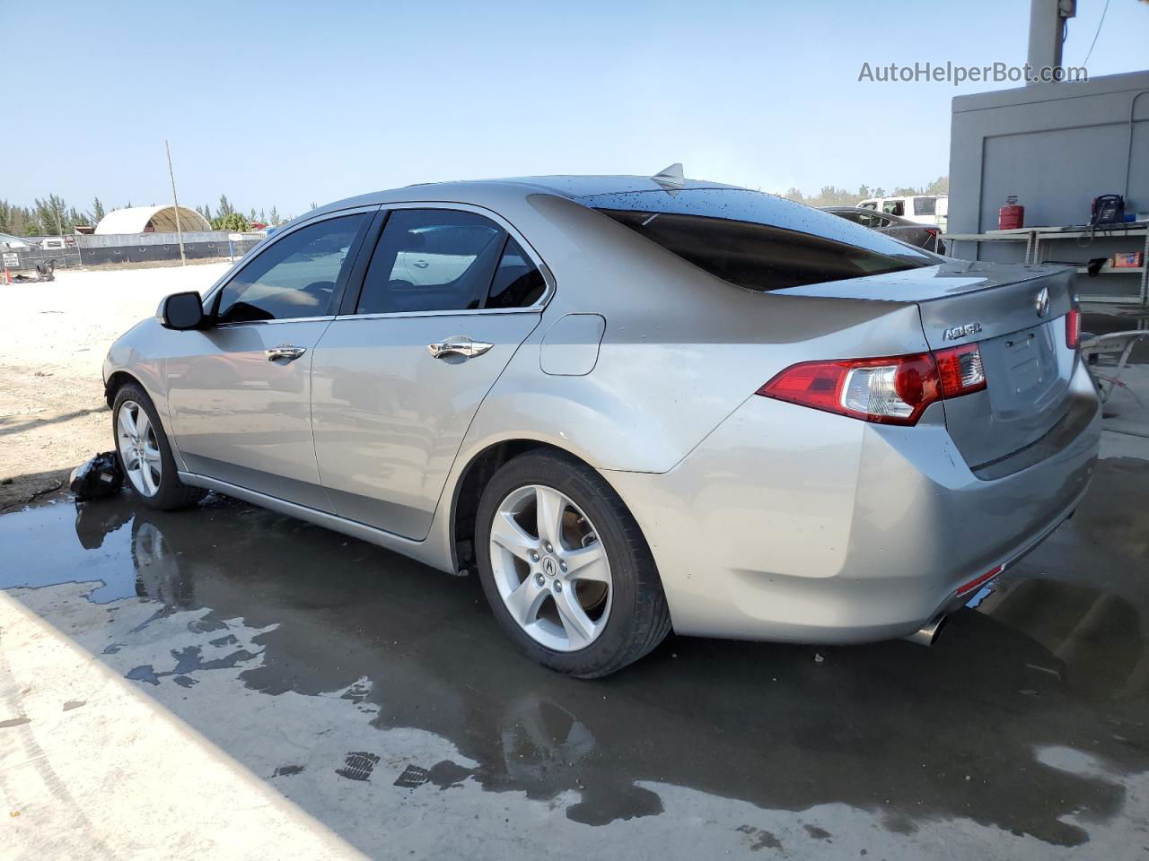 2009 Acura Tsx  Silver vin: JH4CU26619C024956