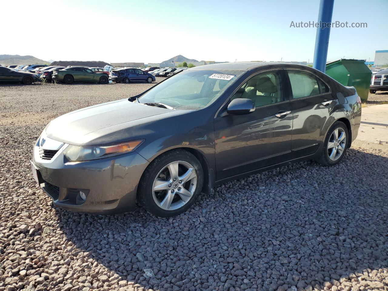 2009 Acura Tsx  Gray vin: JH4CU26619C027825