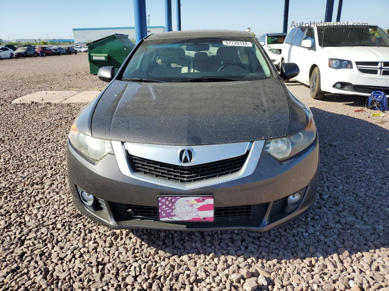 2009 Acura Tsx  Gray vin: JH4CU26619C027825